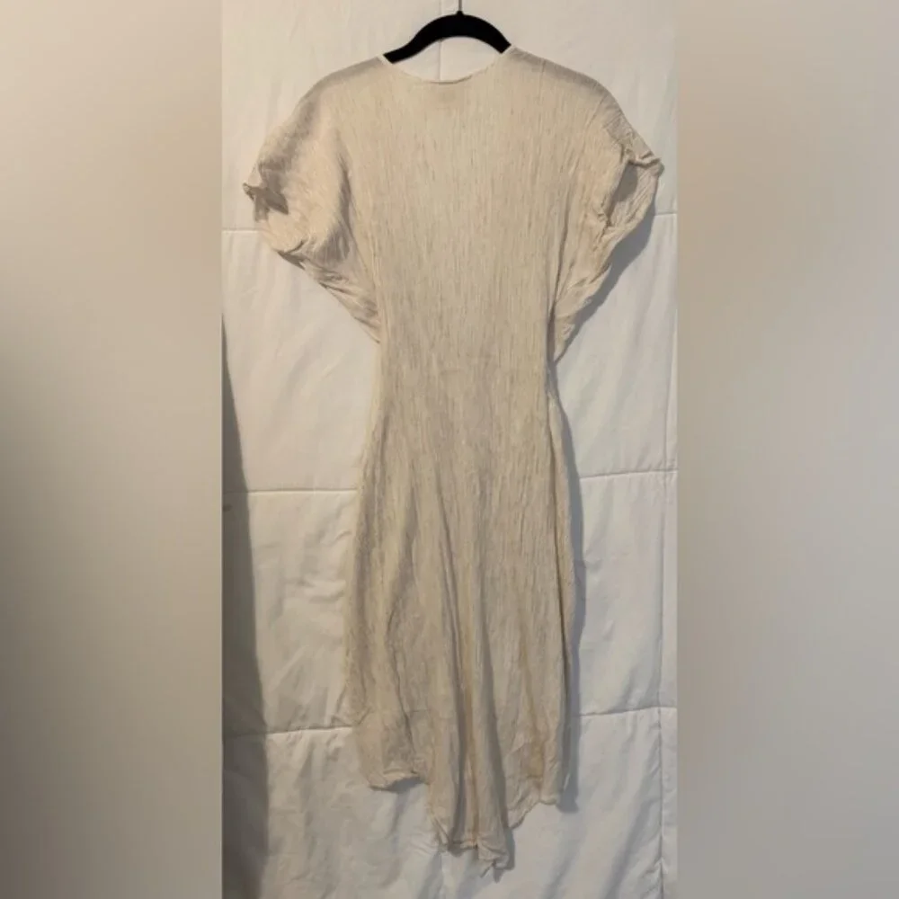Cream Swim Wrap Coverup